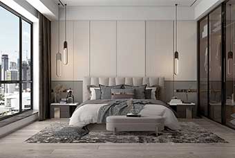 石家庄现代风格-卧室