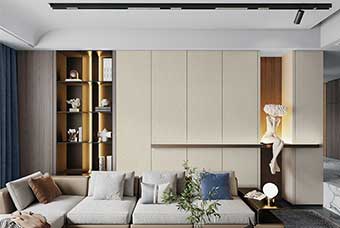 石家庄北欧风格-客厅