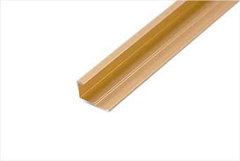 石家庄航空纤维墙咔铝合金边条（钛金氧化）