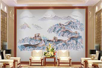 石家庄森佰汇航空纤维墙咔（唯我中华）