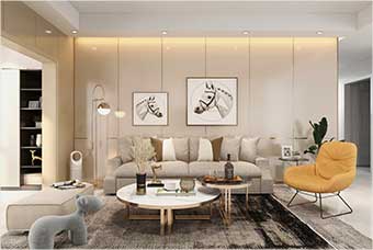 石家庄客厅空间案例