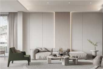 石家庄客厅空间案例