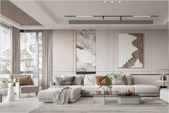 石家庄客厅空间案例