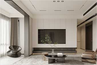 石家庄客厅空间案例